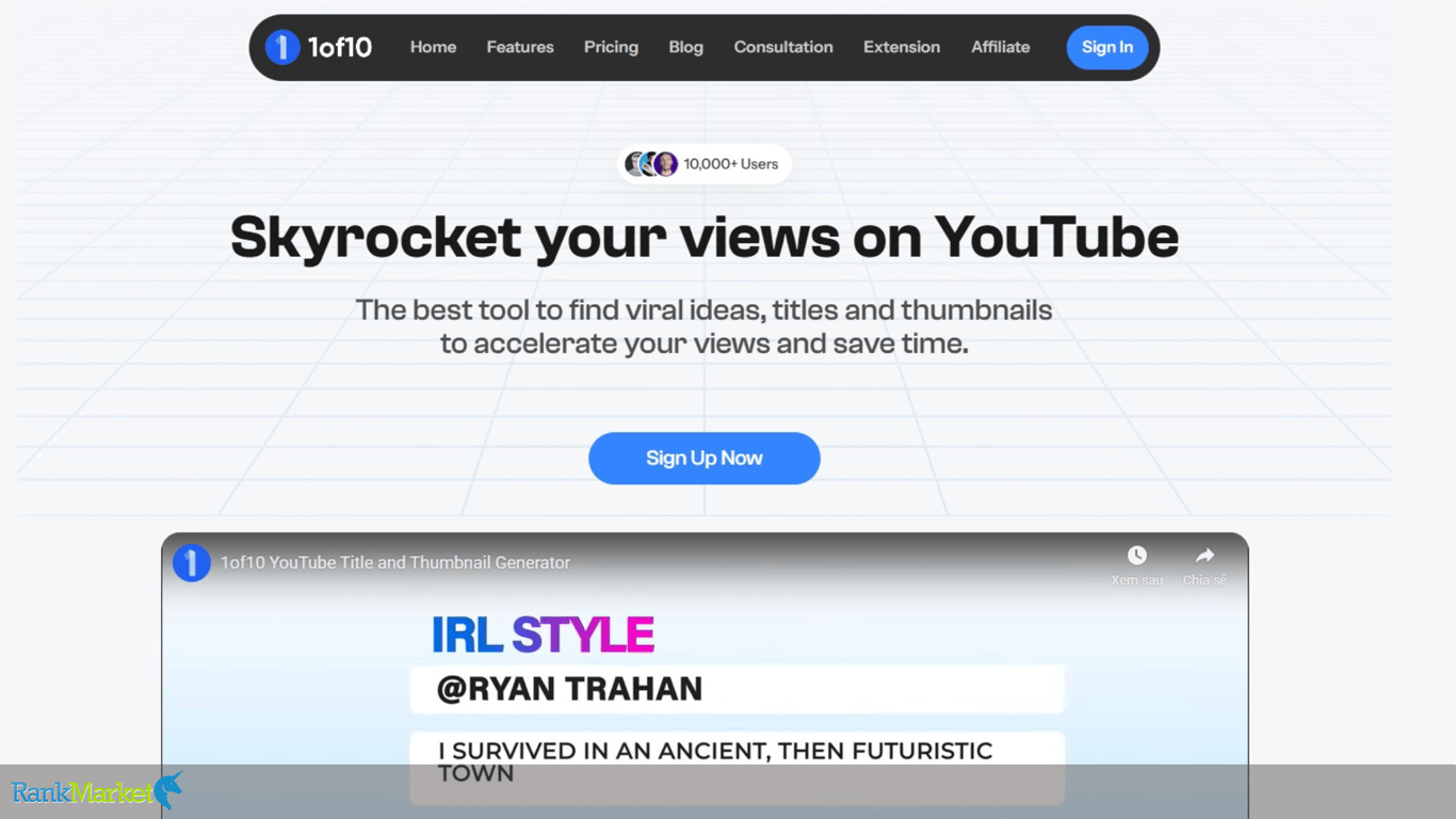 1Of10 Finder Homepage