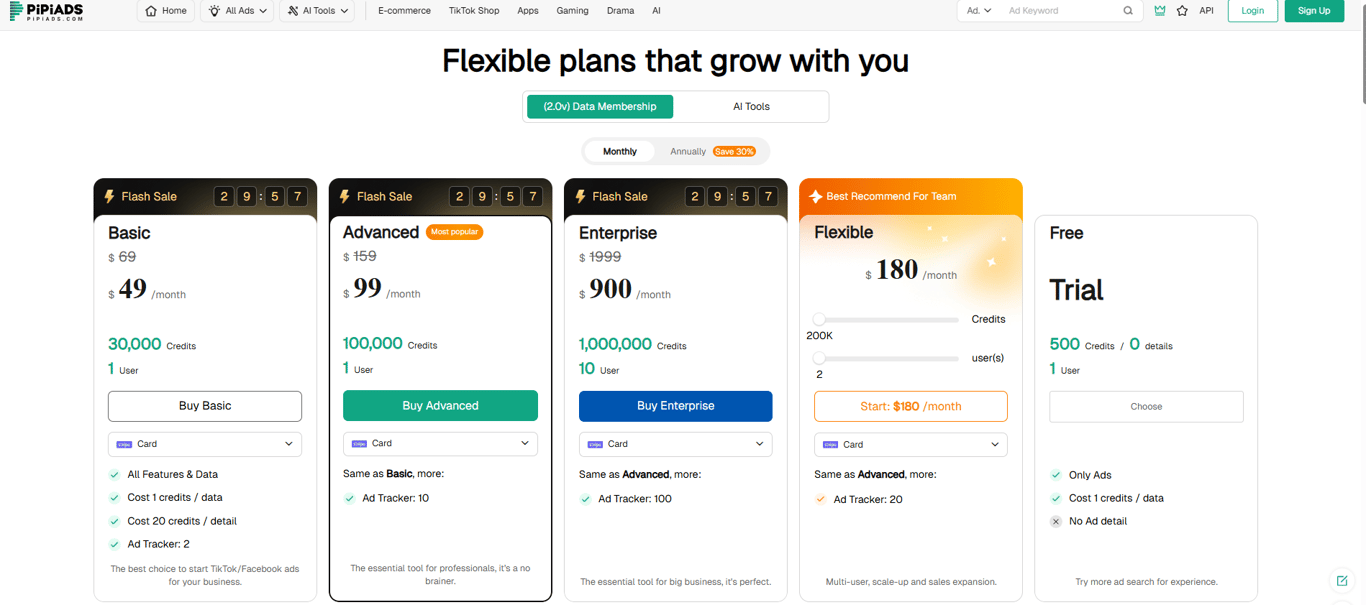 pipiads-pricing