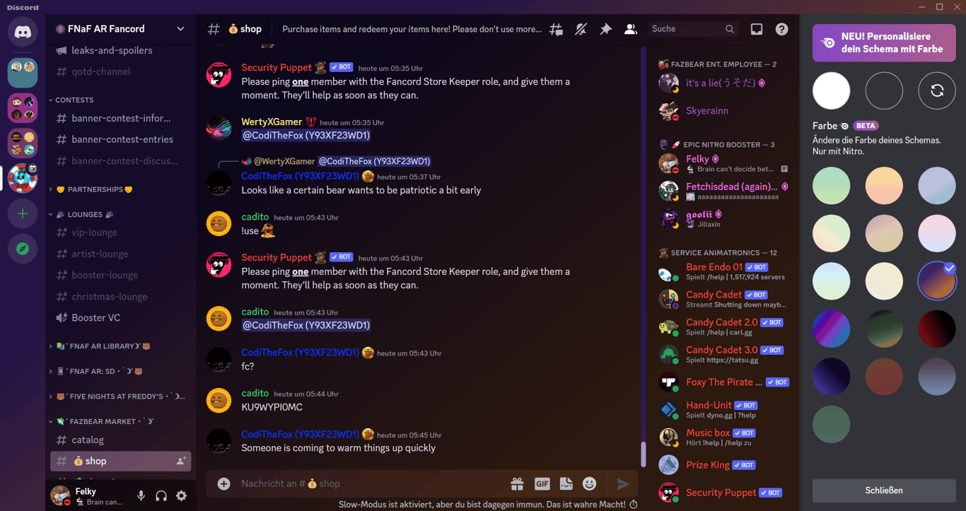 Discord Nitro features