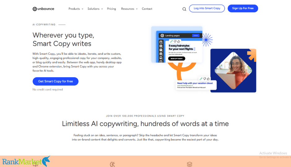 Smart Copy Homepage