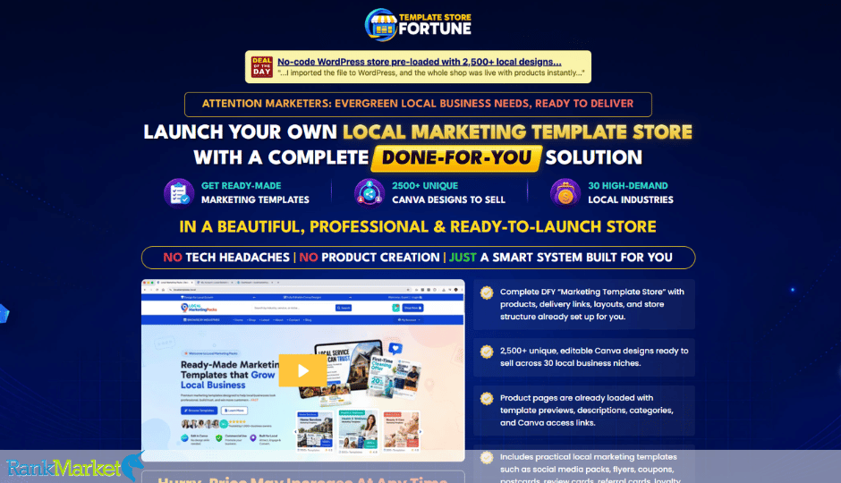 Local Template Store Fortune + Otos