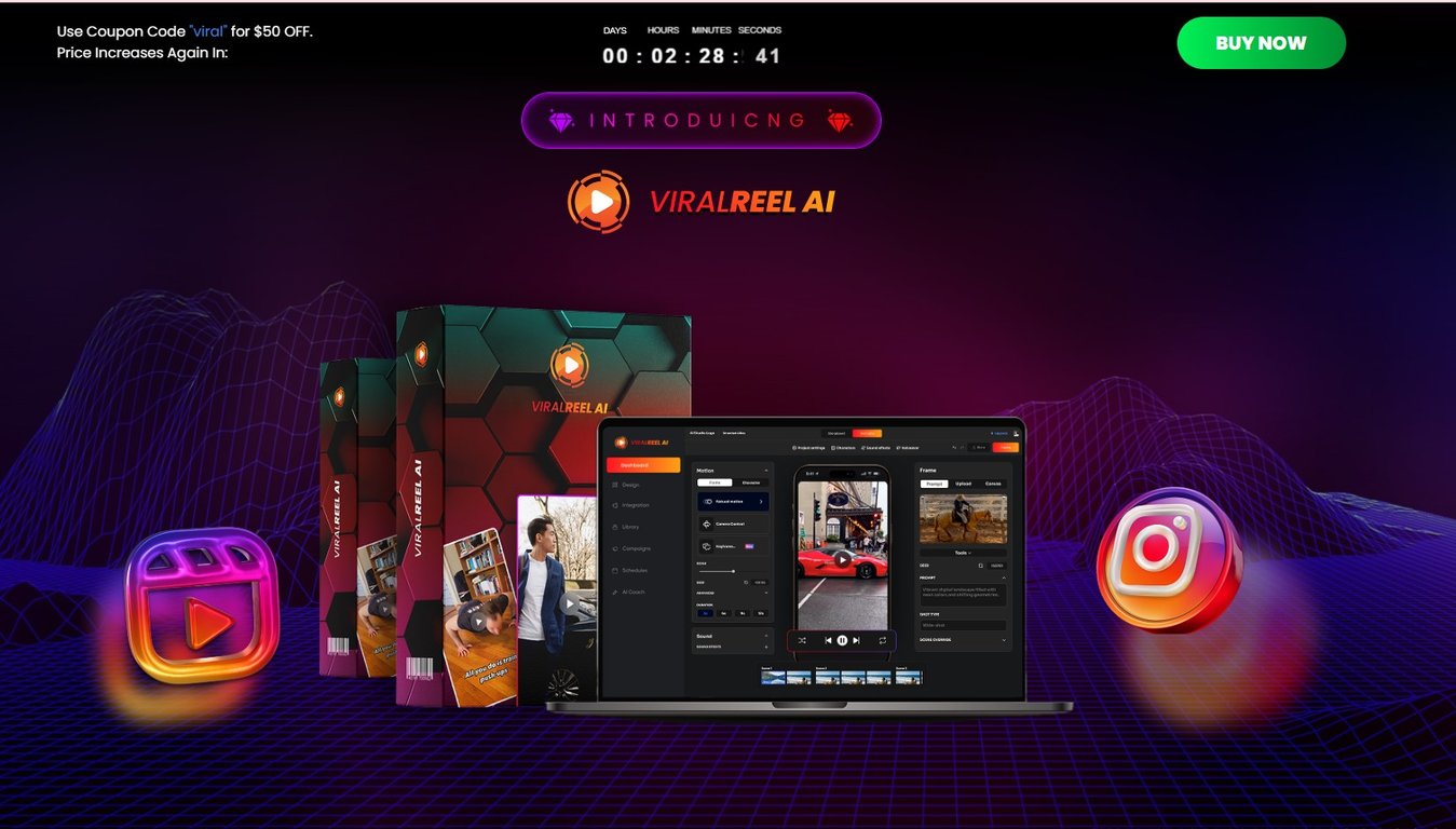 ViralReel AI Homepage