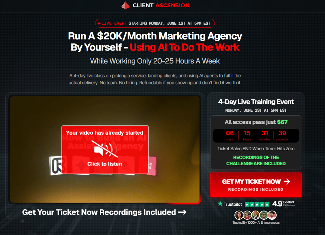 Client-Ascension-sales-page-banner-for-run-a-twenty-thousand-dollar-per-month-marketing-agency-using-ai