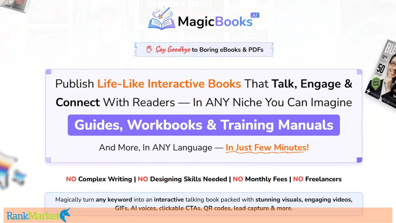 Magicbooks Ai Homepage
