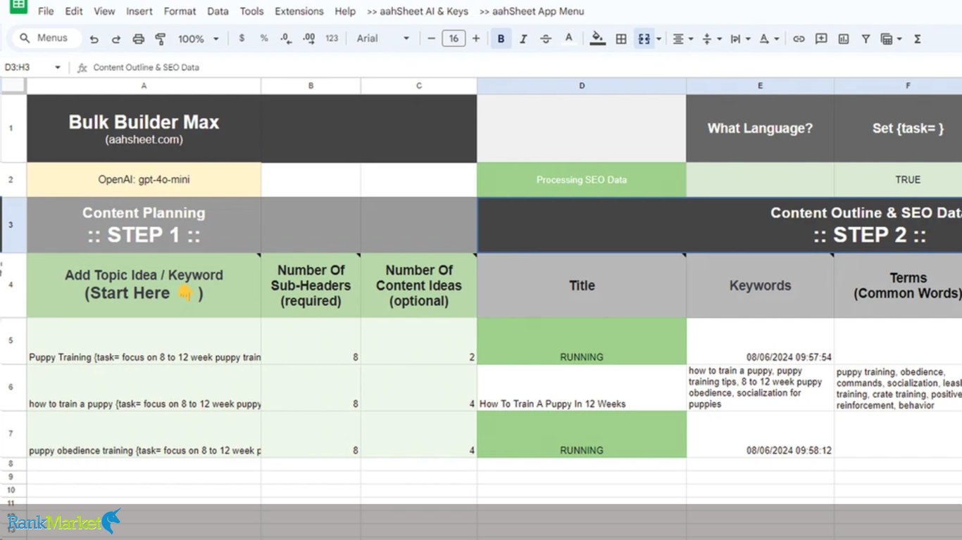 Aahsheet Features