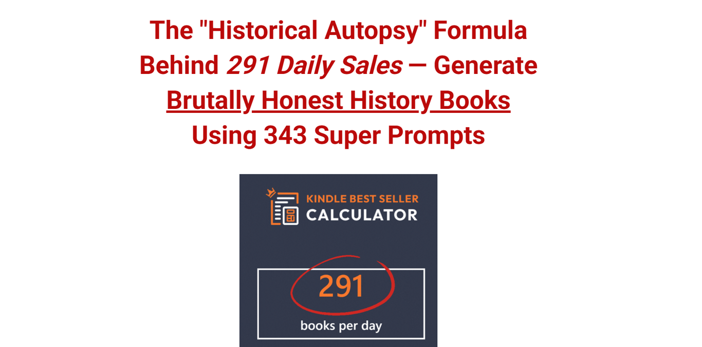 The Professional User Dashboard For The 343 Prompts For Brutally Honest History Books 