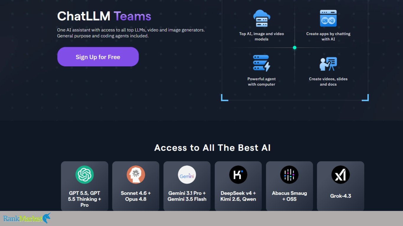 Chatllm-Teams-Homepage-Banner-All-In-One-Ai-Assistant-With-Top-Llms-Integration