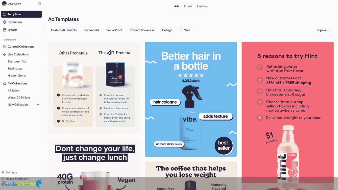 Facebook And Instagram Ad Templates From Creativeos.
