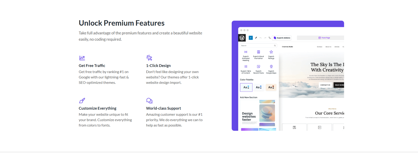 superb-themes-tinh-nang-co-ban-giao-dien-wordpress-de-dung