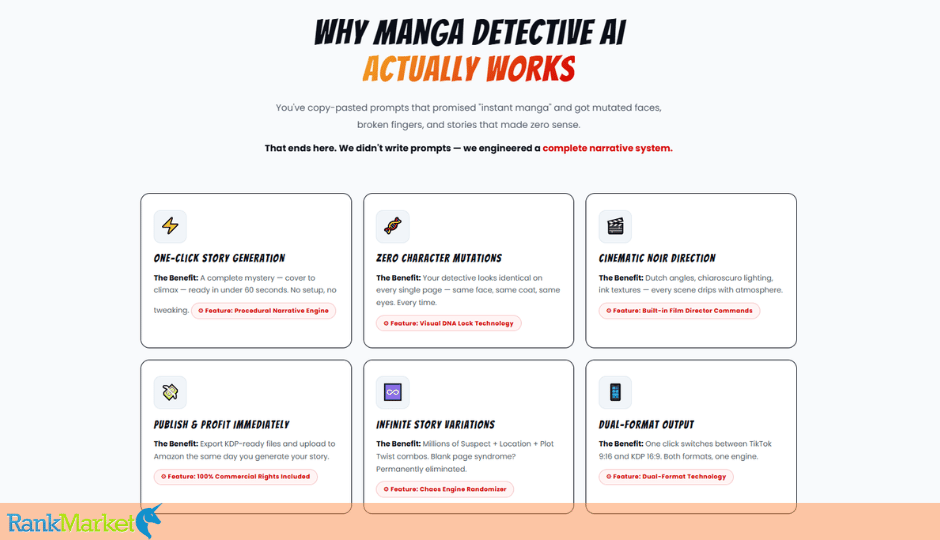 Manga Detective Ai + Otos