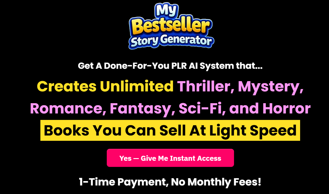 my-bestseller-story-generator-course-banner-ai-plr-system-for-unlimited-book-creation