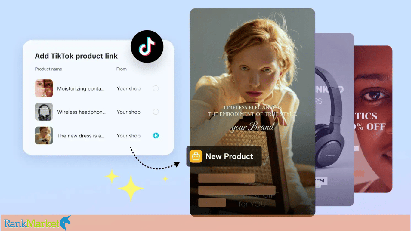 Simulate The Feature Of Converting Product Links Into Professional Ai Videos