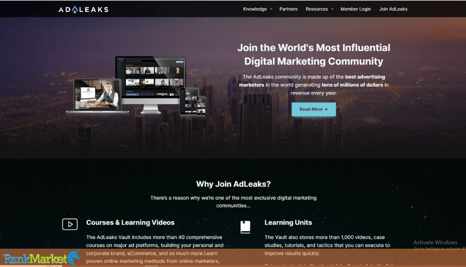 Adleaks Homepage