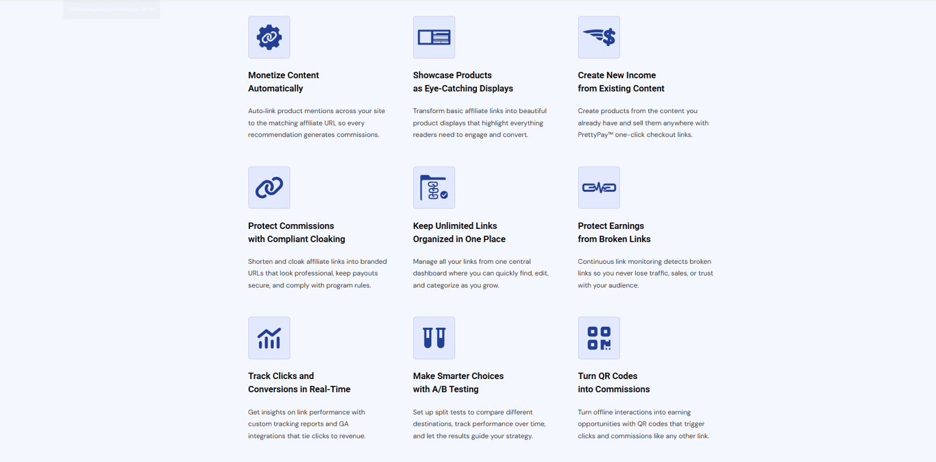prettylinks-key-features