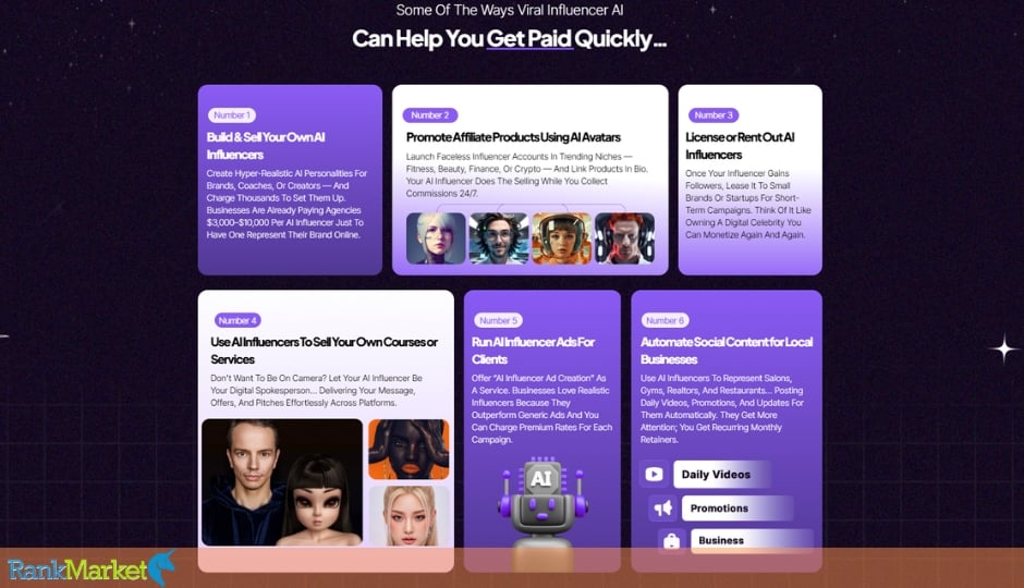 Viral Influencer Ai + Otos