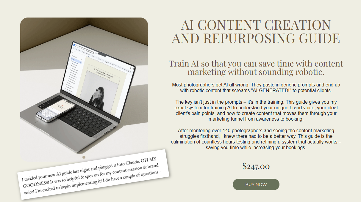 AI-content-creation-and-repurposing-guide-sales-page-banner-with-laptop-and-smartphone-mockup