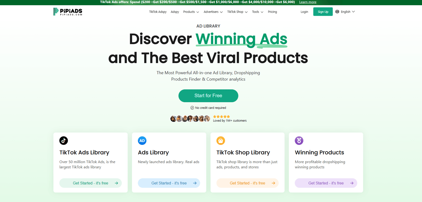 pipiads-homepage