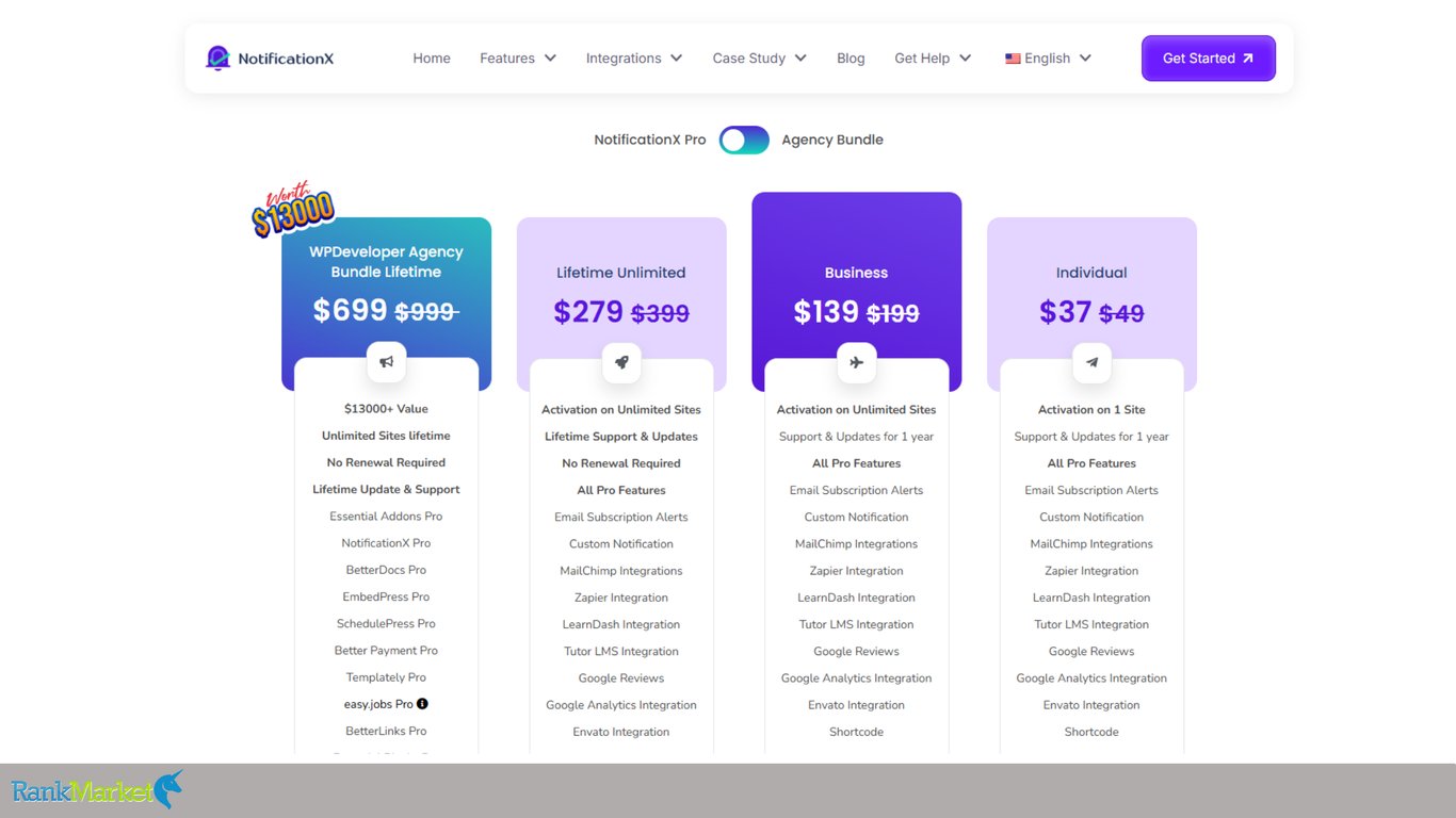 Notificationx-Pricing-Plans-Pro-Version-Comparison