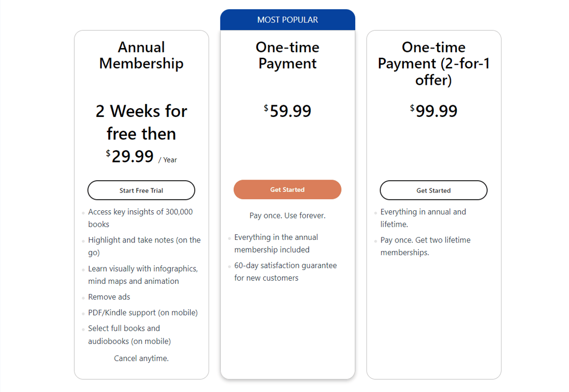 StoryShots pricing