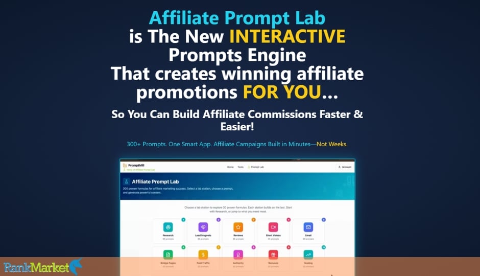 Affiliate Prompt Lab + Otos