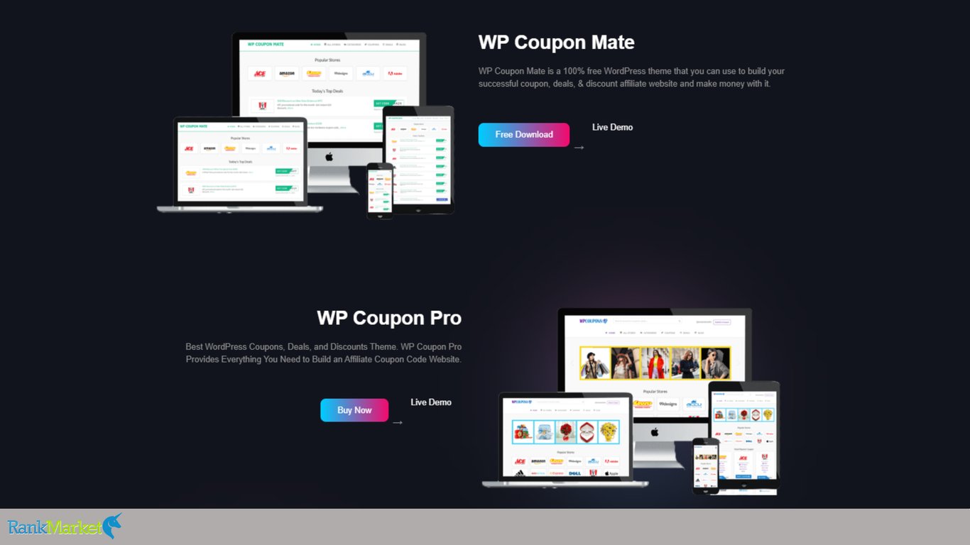 CouponThemes group buy $49.00 at RankMarket