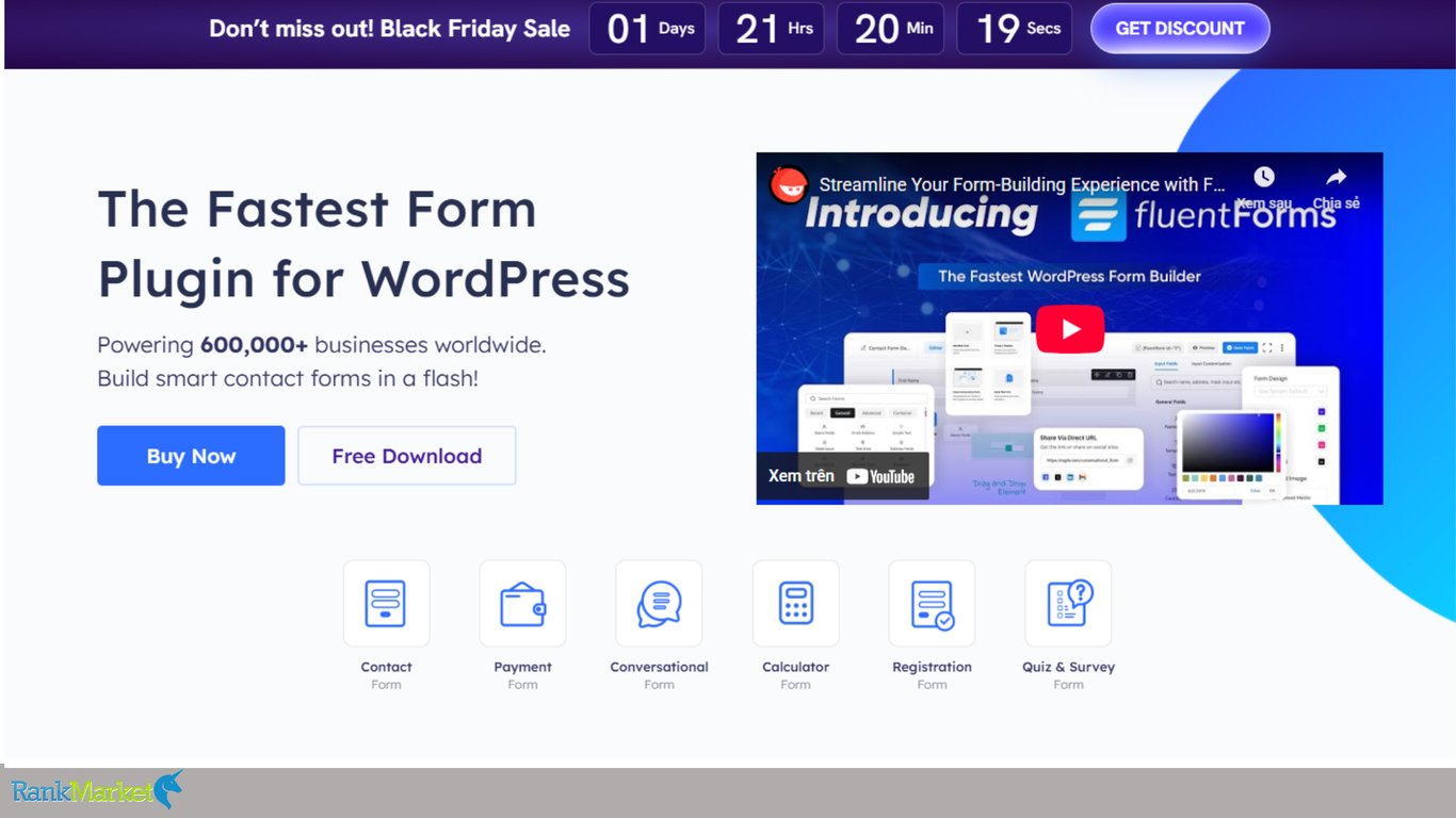 Fluent-Forms-Homepage-Wordpress-Form-Plugin