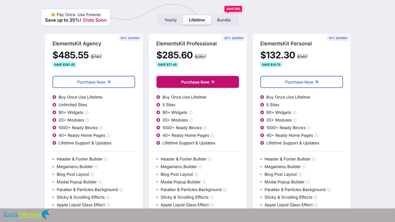 Elementskit-Pricing-Plans