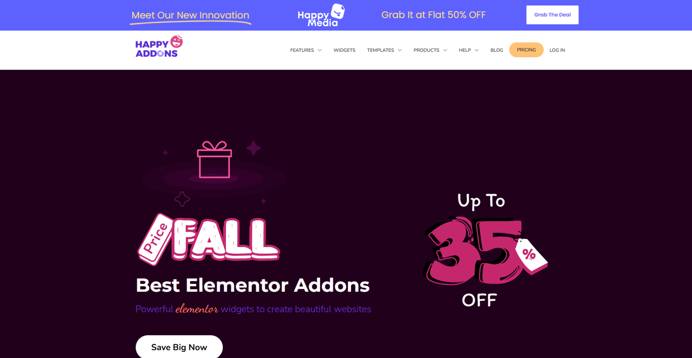 happy-addons-widget-homepage