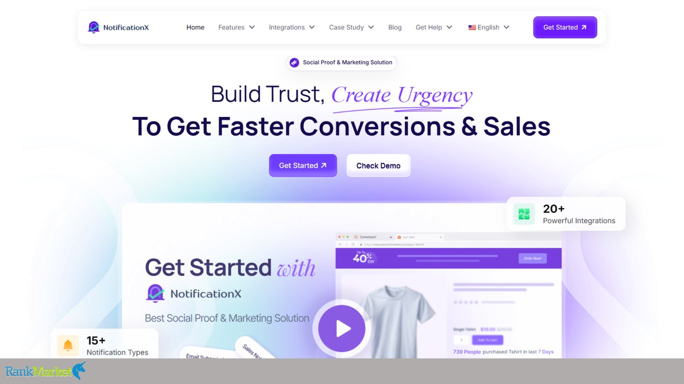 Notificationx-Homepage-Dashboard-Wordpress-Plugin