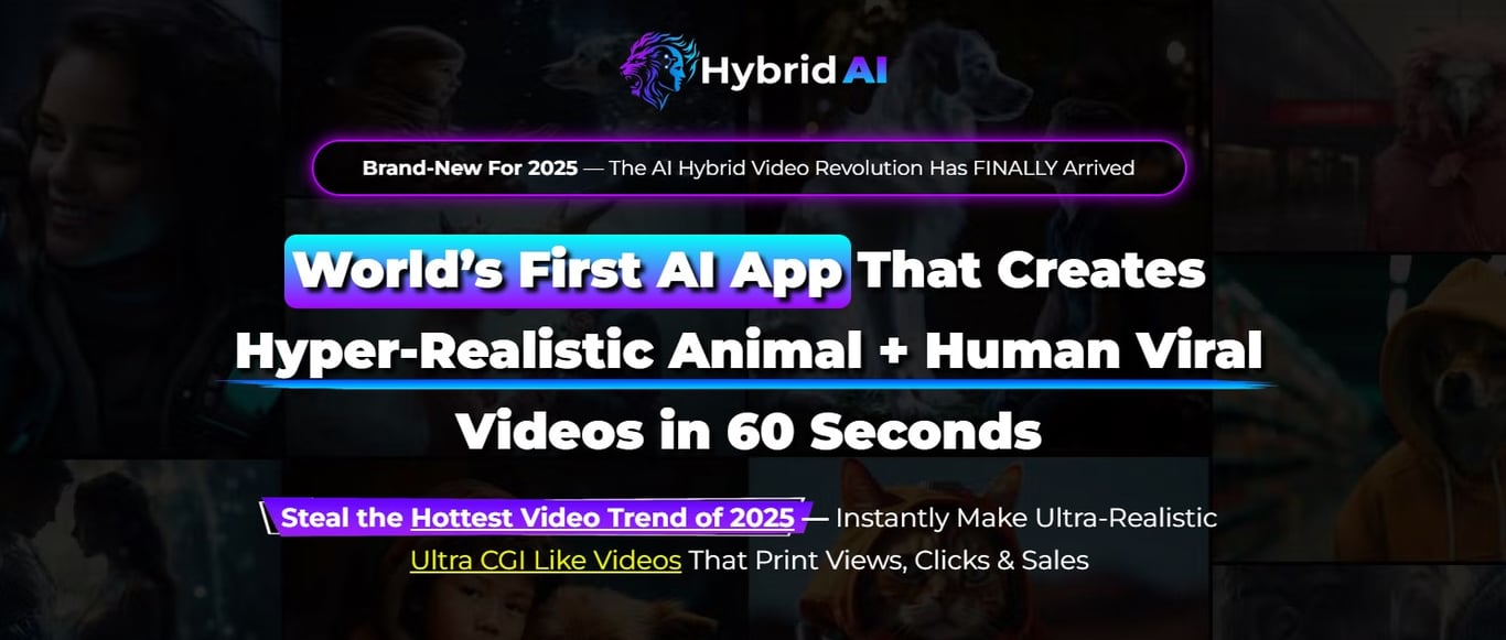 Hybrid AI Homepage