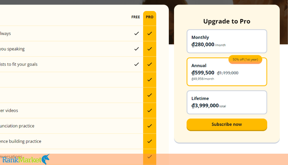 Memrise Pricing