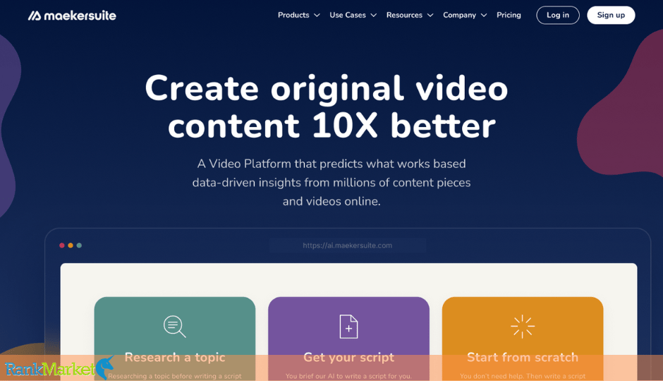 Maekersuite Homepage