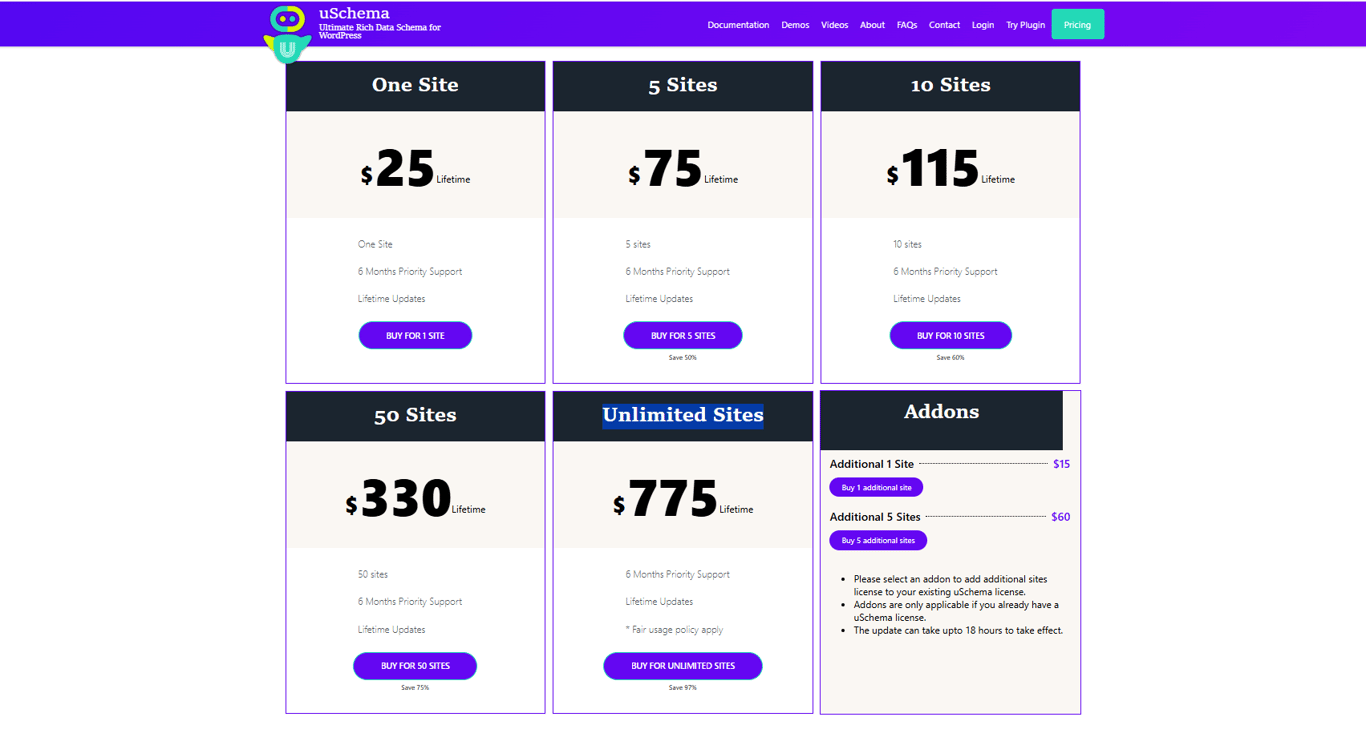 uSchema-pricing-plans-wordpress-schema-plugin