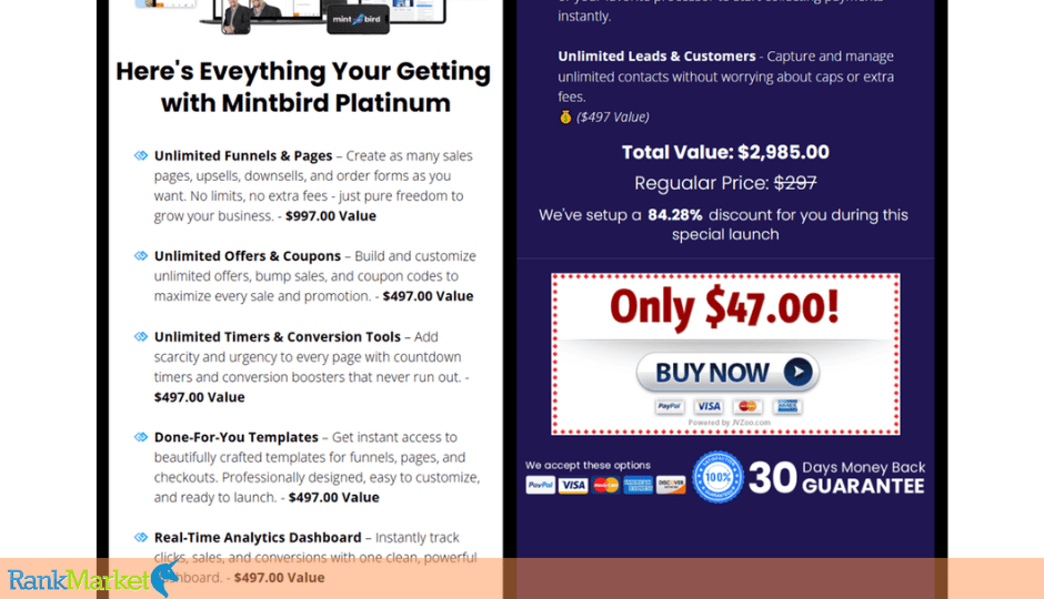 Mintbird Pricing