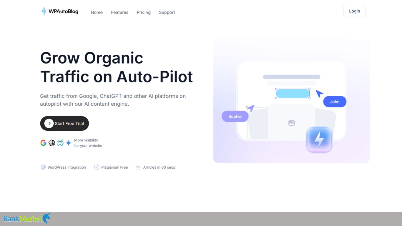 Wpautoblog-Ai-Tool-Homepage-Dashboard