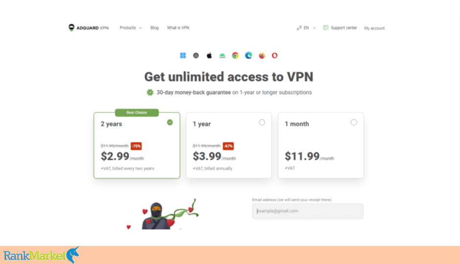 Adguard Vpn Pricing And Subscription Plans