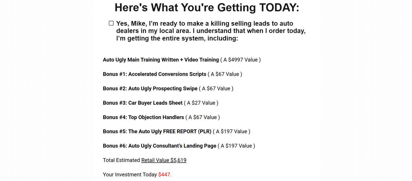 Auto-Ugly-Course-inside-content-step-by-step-practical-training