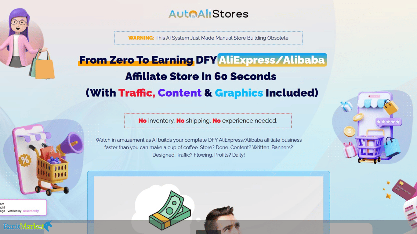 Autoali Stores Homepage