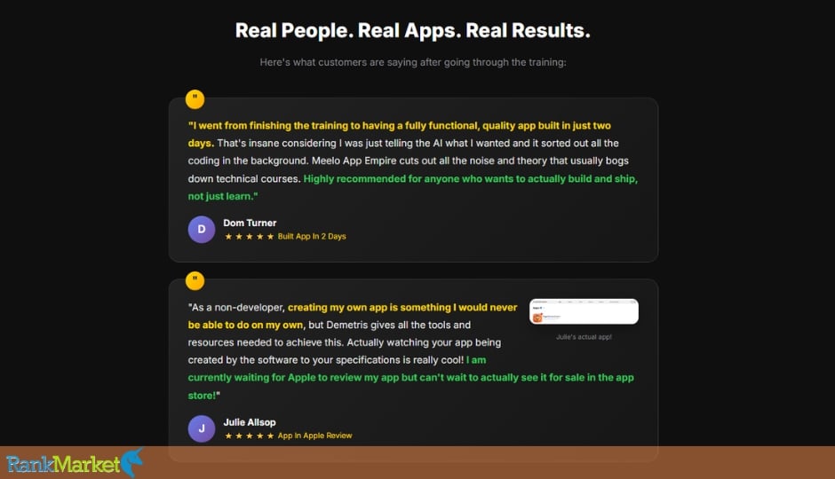 Meelo App Empire + Otos