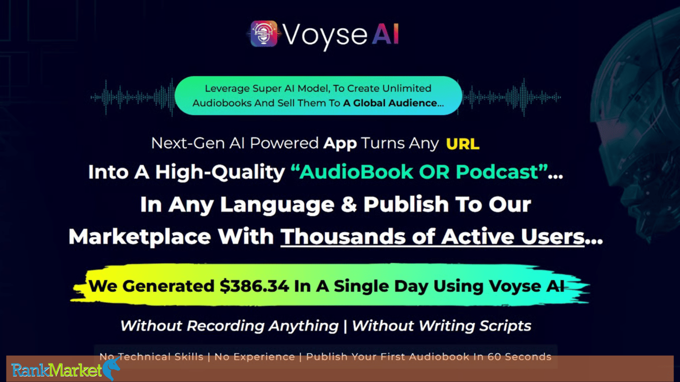 Voyse Ai Homepage
