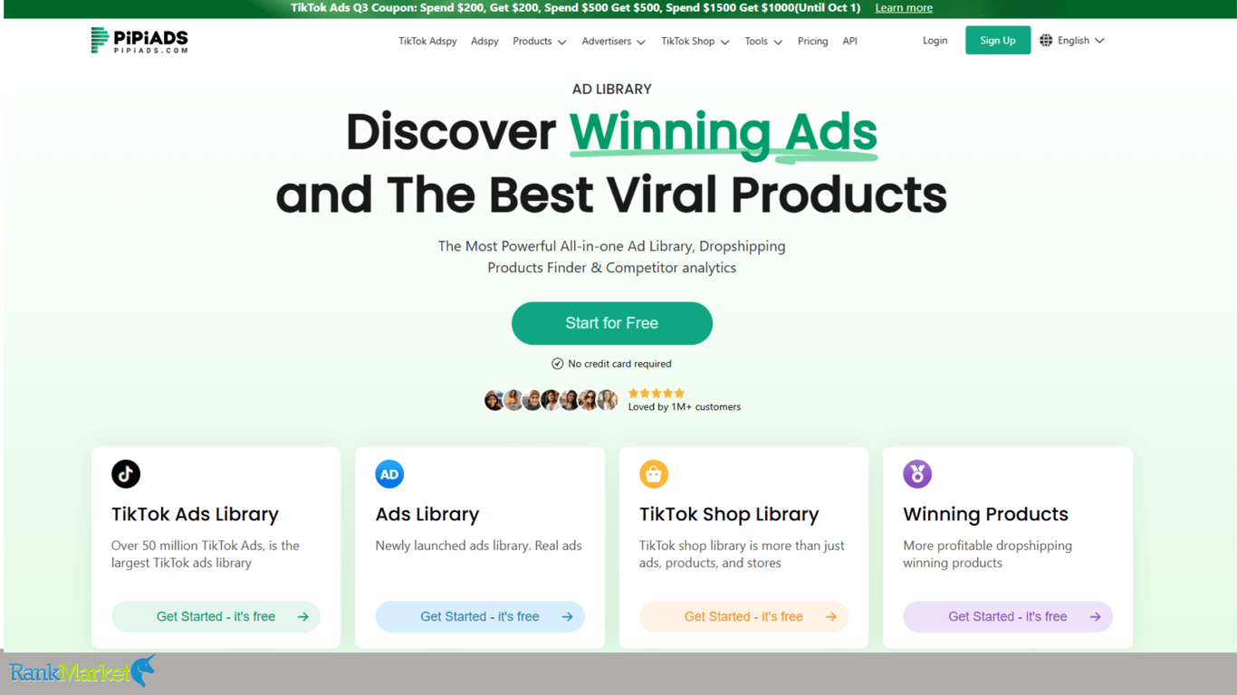 Pipiads-Homepage-Main-Interface
