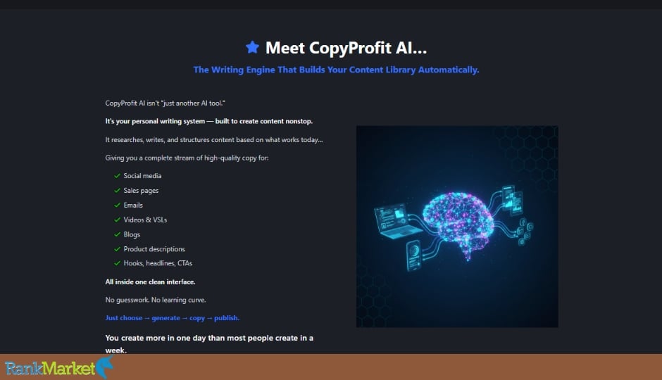 Copyprofit Ai + Otos