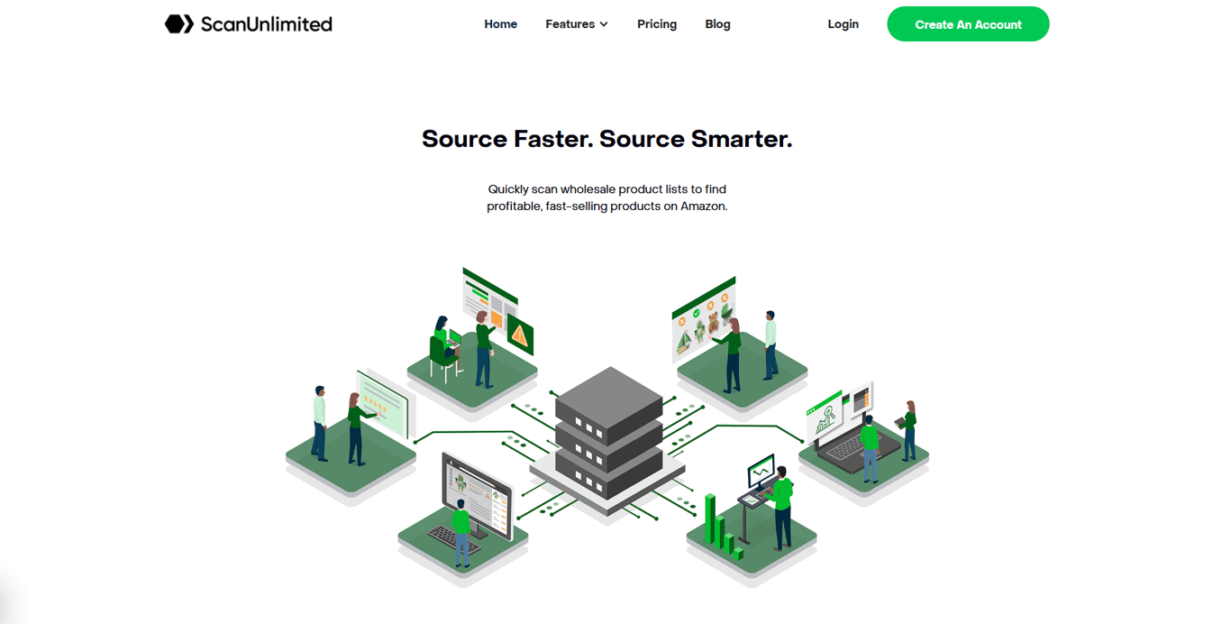 scanunlimited-dashboard-quick-start-interface