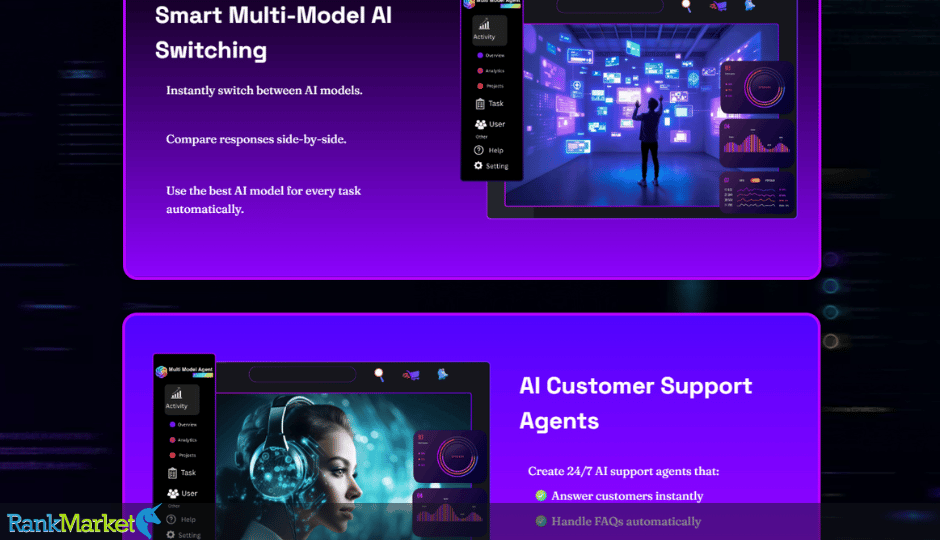 Multi Models Agent Builder + Otos