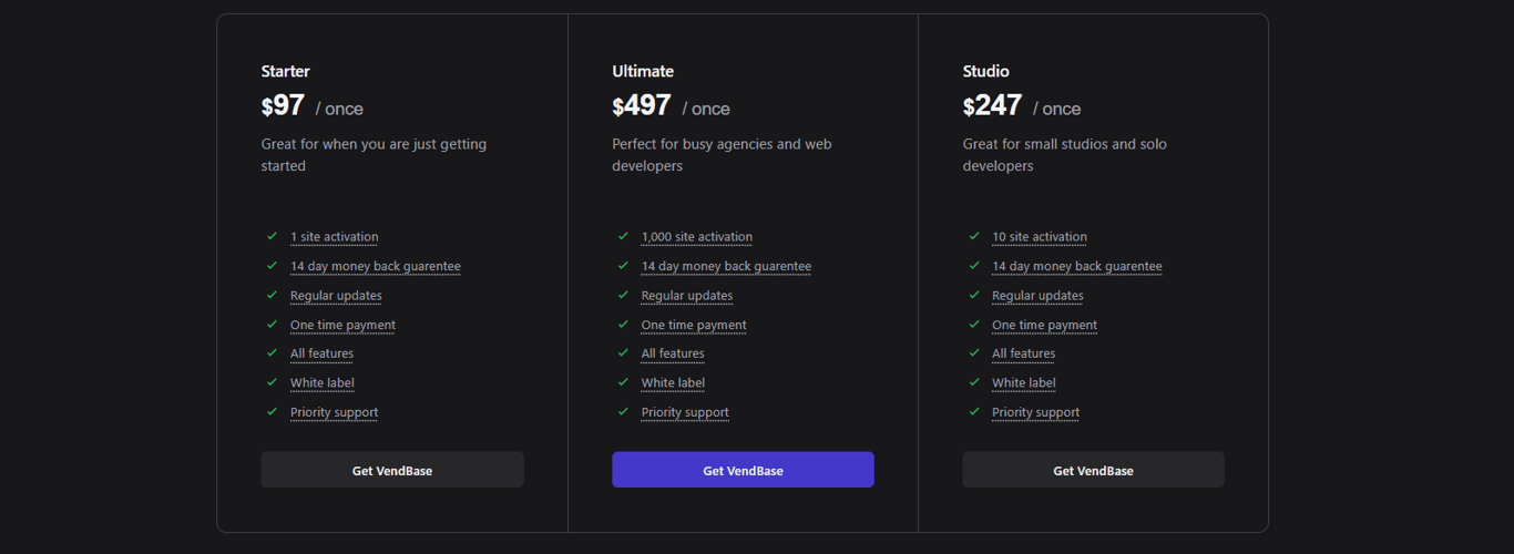 vendbase-pricing-and-packages