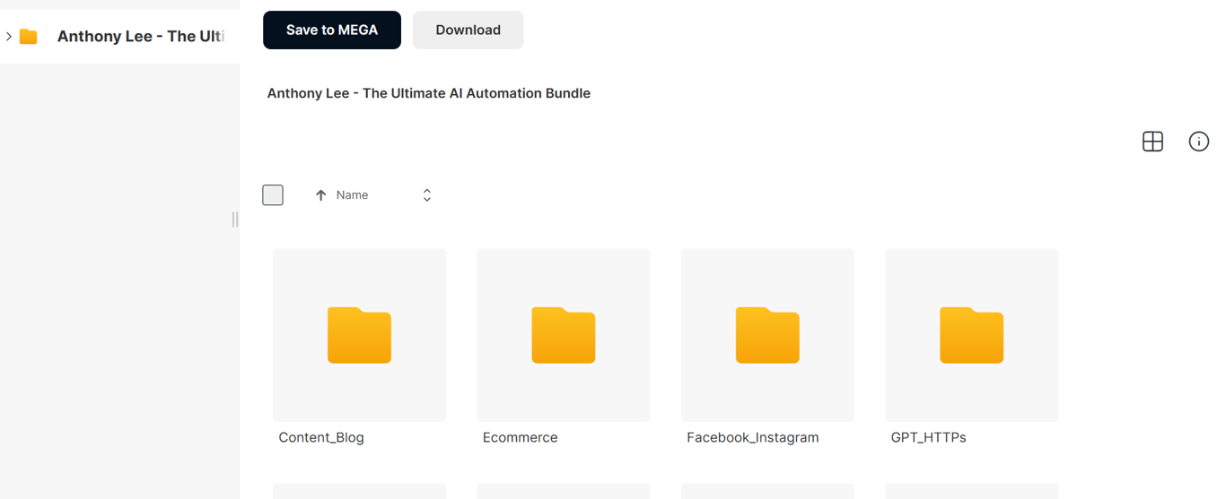 Anthony-Lee-The-Ultimate-AI-Automation-Bundle-course-content-video-materials-guides