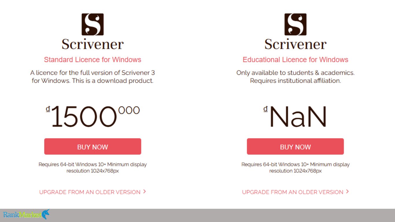 Two-Column-Licensing-Options-Comparing-Scrivener-Standard-Licence-For-Windows-Against-Educational-Licence