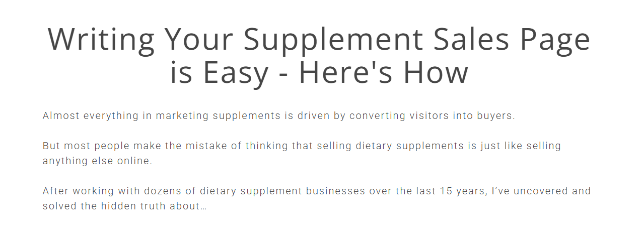 bobby-hewitt-supplement-product-pages-that-sell-course-homepage-conversion-optimization