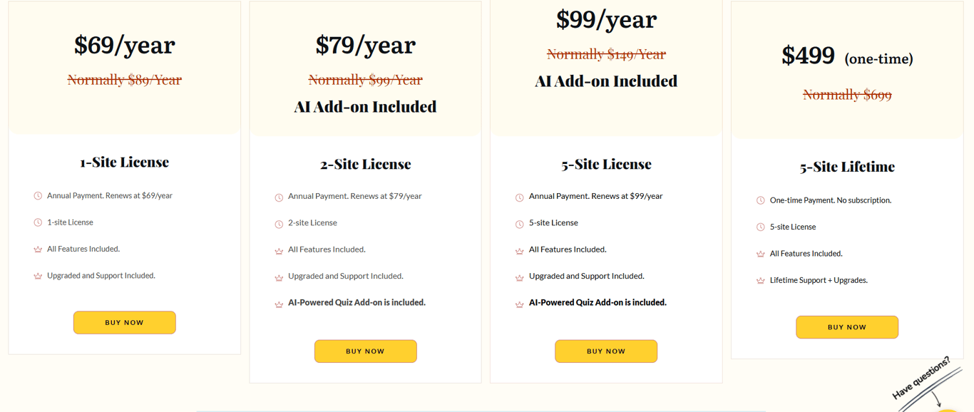 smart-quiz-builder-pricing-plans