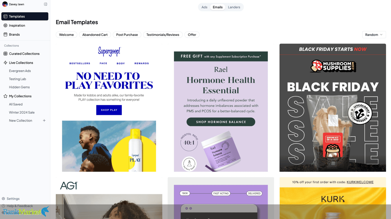 Creativeos Email Template Interface In Figma, Ready To Use.